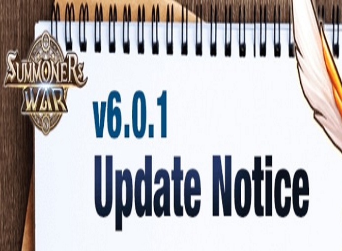 Summoners War Update V6.0.1 Notice