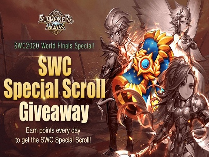 Summoners War - SWC Special Scroll Giveaway Event is Underway!