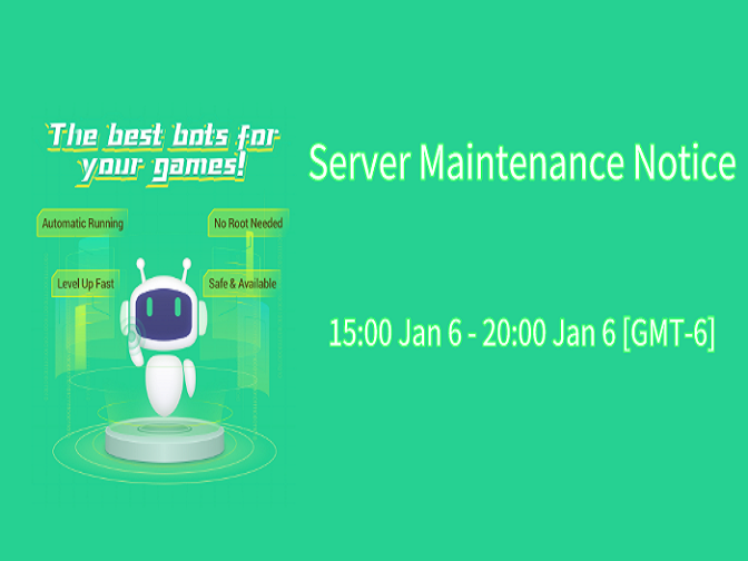 Game Bots Maintenance Notice