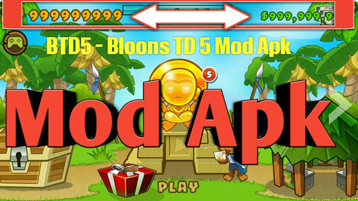 Download Bloons Td 5 Mod Apk With Unlimited Money For Free