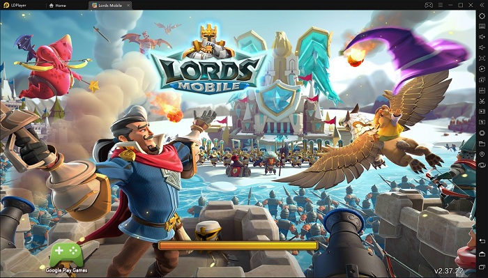 lords mobile emulator mac