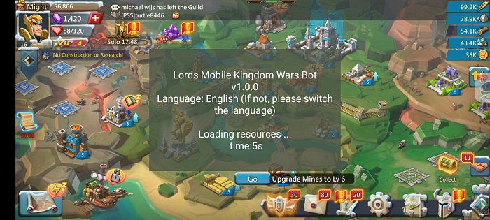 bot guild lords mobile