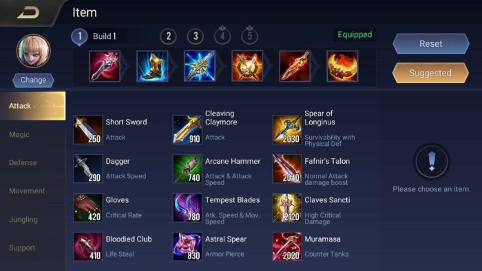 How to switch custom equipment automatically in Arena of Valor 2